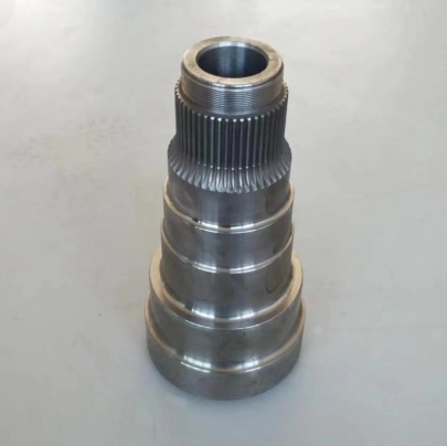 Tubo do eixo dianteiro da pá carregadora