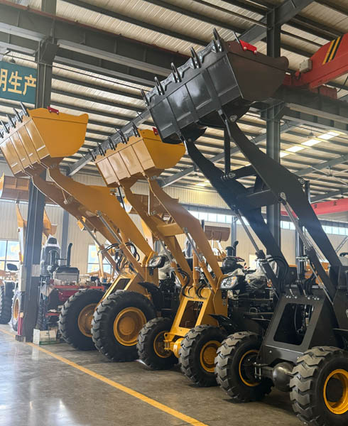 Pá carregadora de 2 toneladas