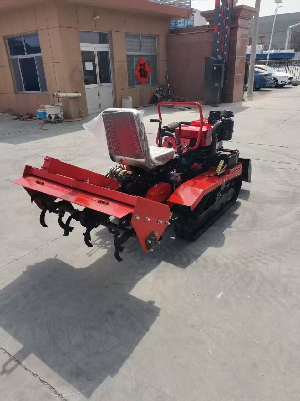 Fresa Rotativa de Lagarta para Condução Fresa Rotativa de Lagarta para Condução